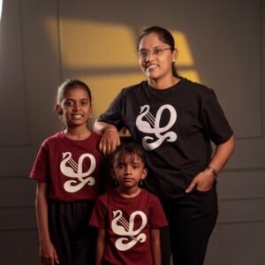Tamil letter ழ inspired typography t-shirt by VENBAA