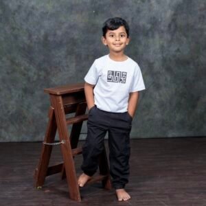 Tamil identity kids t-shirt with தமிழ் typography print